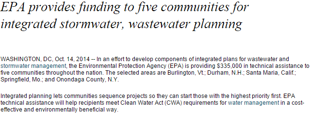 epa-provides-technical-assistance-to-five-communities-for-integrated-stormwater-wastewater-project-planning